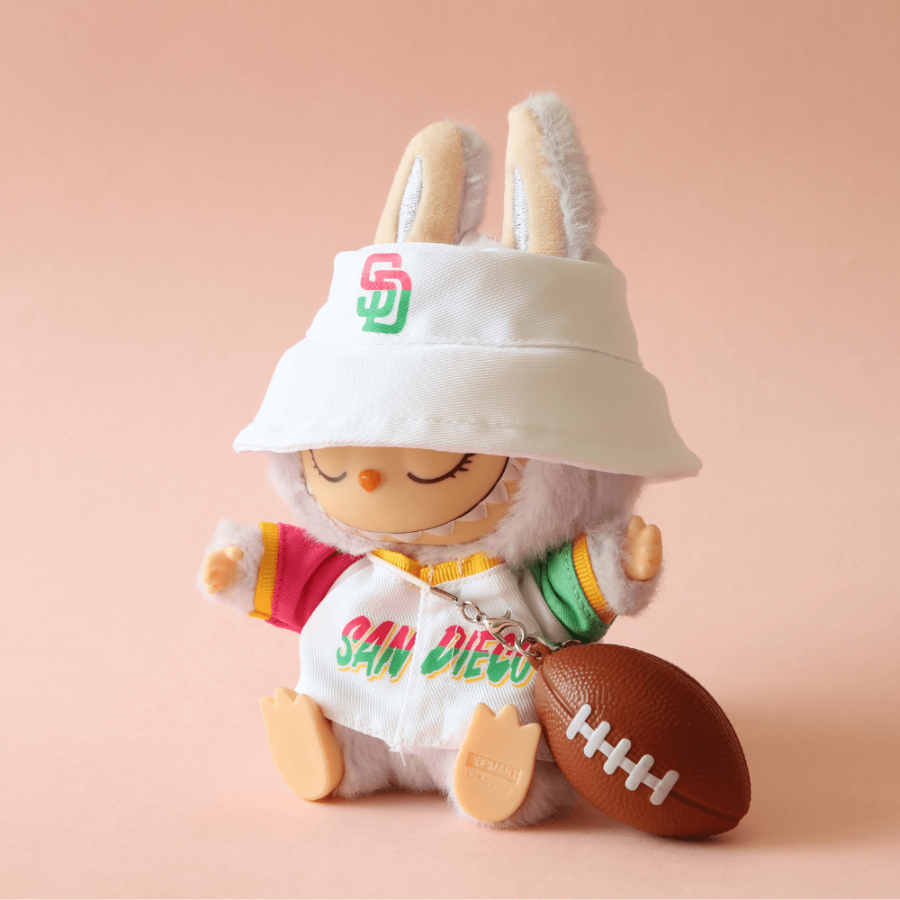 Boobulo™ NFL Chargers Football Set for Labubu (with ball)