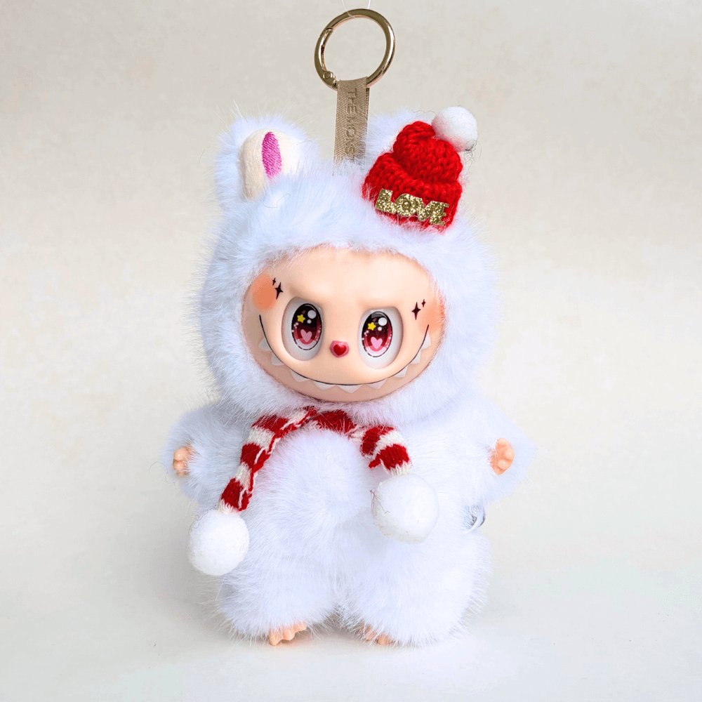 BUBU with white fur- 15CM