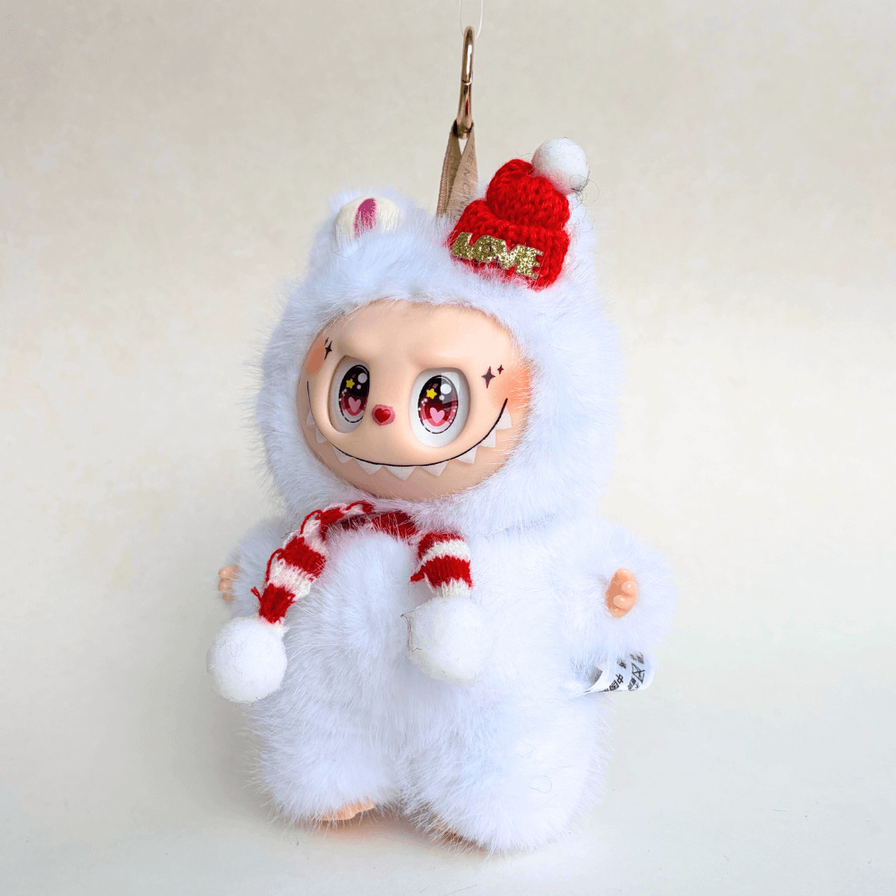 BUBU with white fur- 15CM