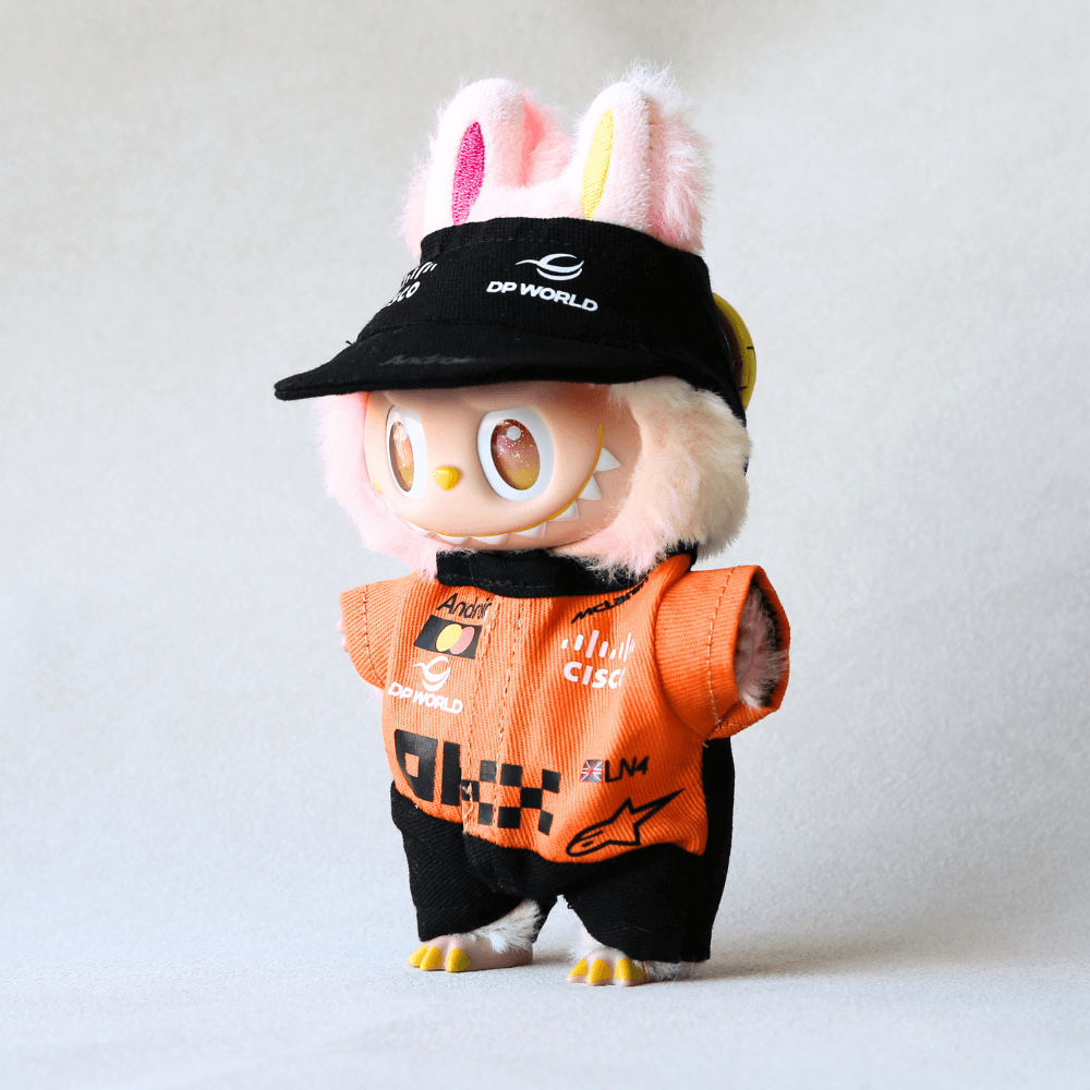 Papaya No.4 Speed·Racing Suit- Labubu Clothes-Boobulo