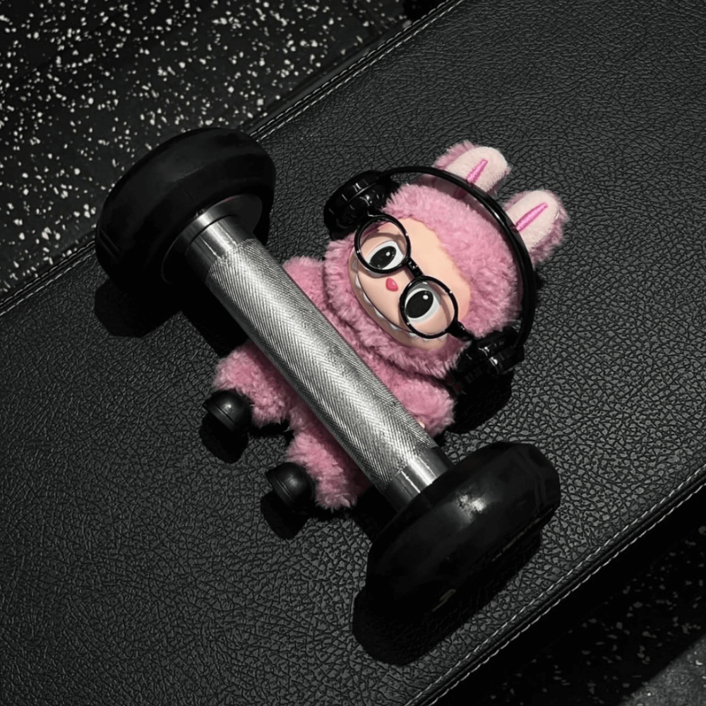 Fitness Accessories Set – Headphones, Glasse & Shoes for Labubu-Boobulo