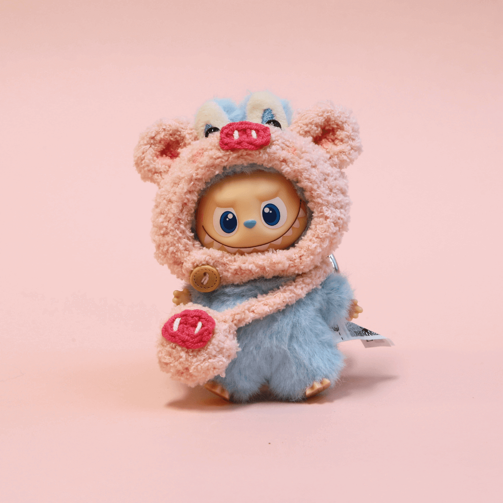 Boobulo™ Plush Hat & Backpack Set for labubu 4.0- pin for love