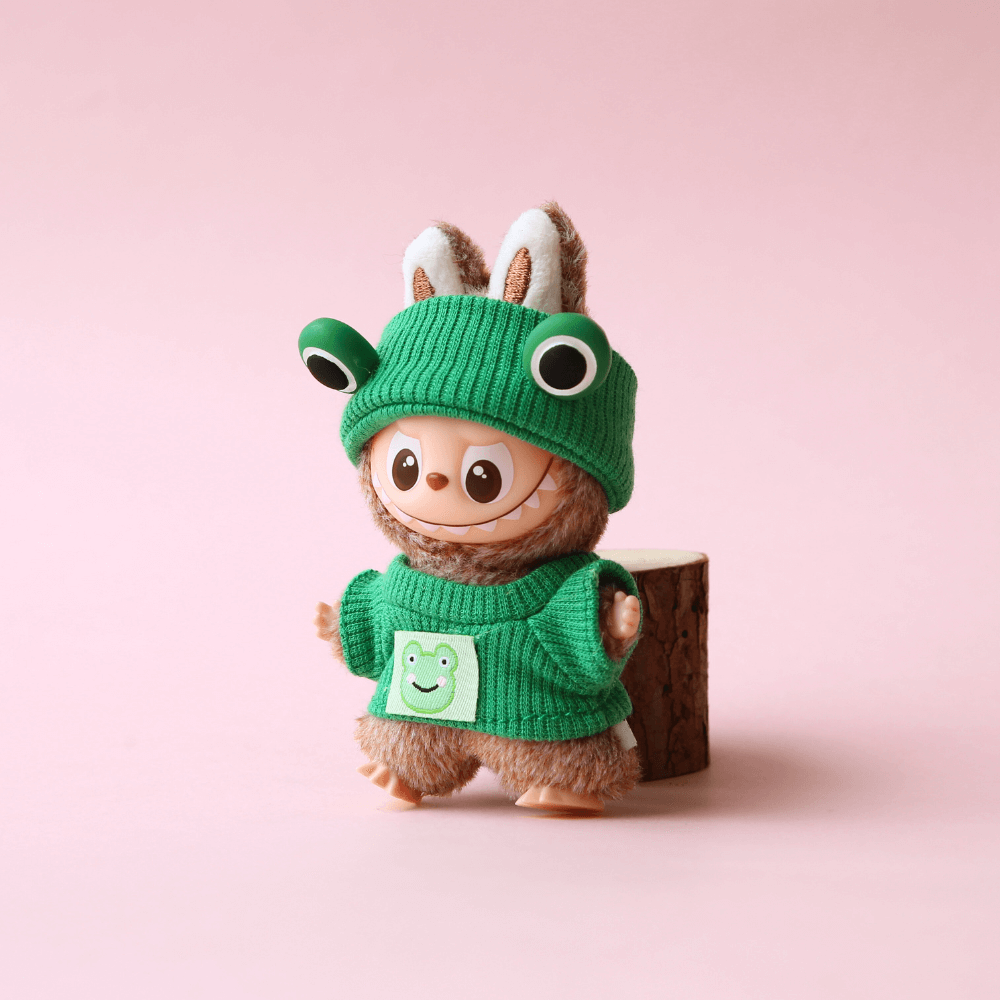 cute frog set for Labubu 4.0