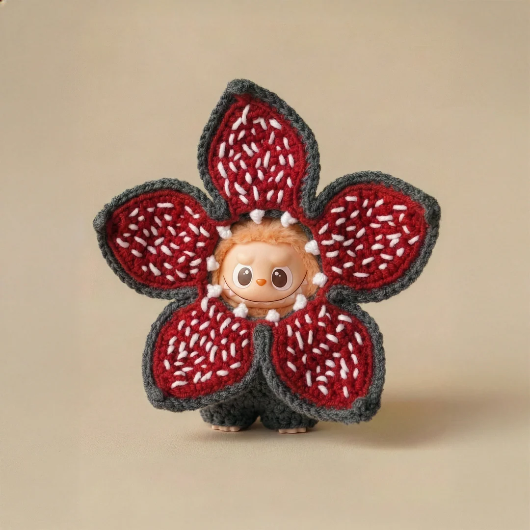 Mystery Dimension Dark Bloom Outfit for Labubu 4.0 