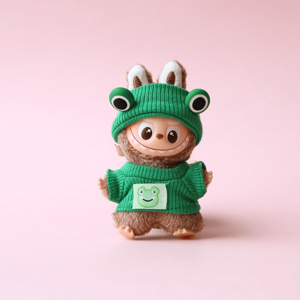 cute frog set for Labubu 4.0
