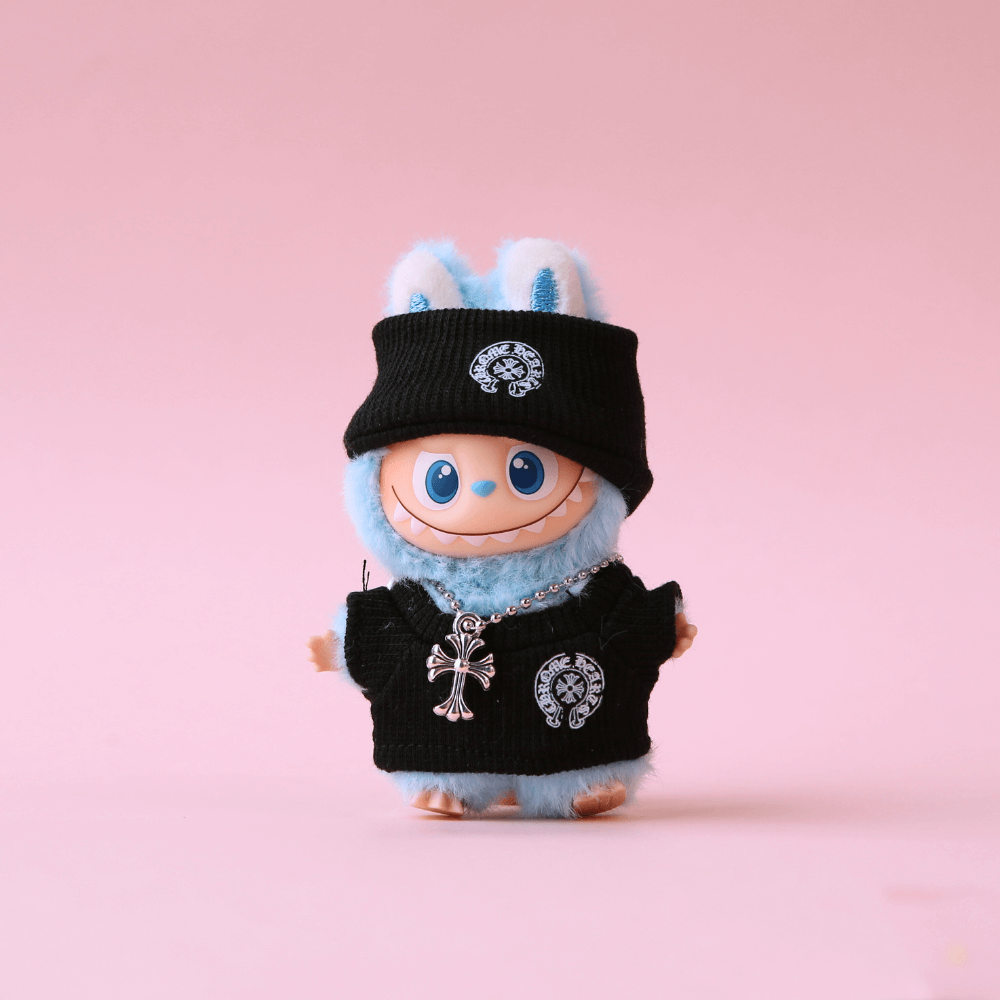 Chrome Heart 3-Piece Set for Labubu 4.0