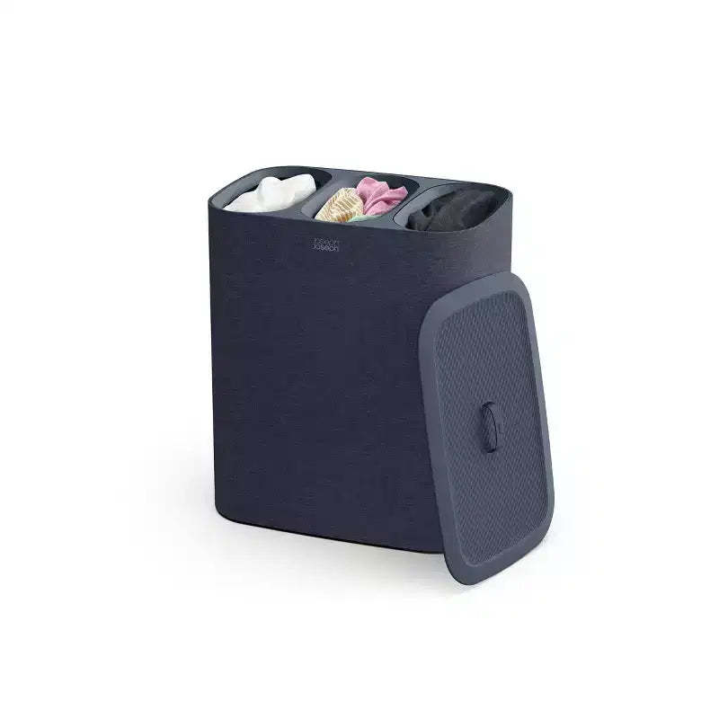 Joseph Joseph Tota Trio 90L Laundry Basket - Black