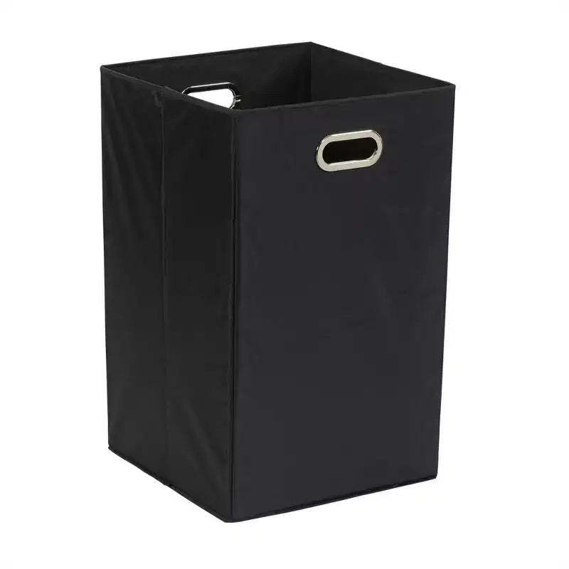 Household Essentials Laundry Hamper Black