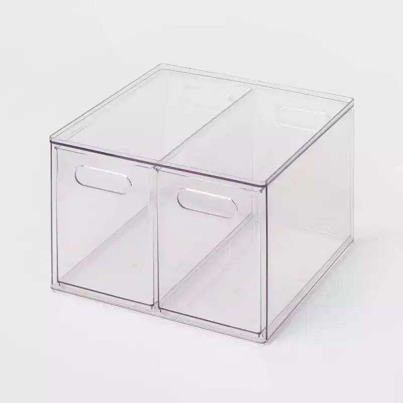 All Purpose 2 Drawer Storage Clear - Brightroom™