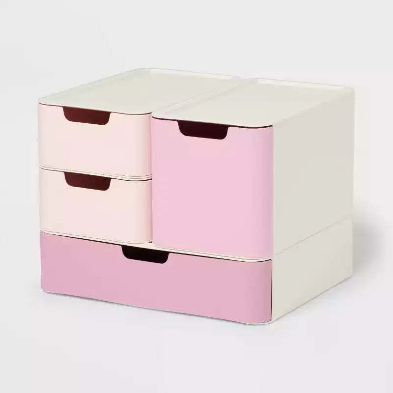 Modular Storage Drawer Set Pink - Brightroom™
