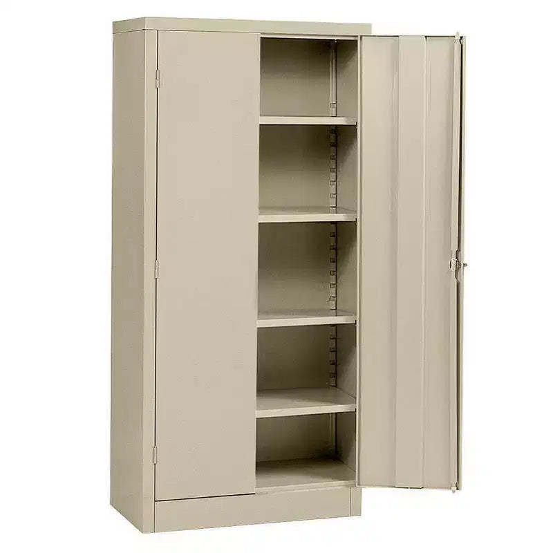 Edsal 36"Wx18"Dx72"H Steel Freestanding Cabinet Beige