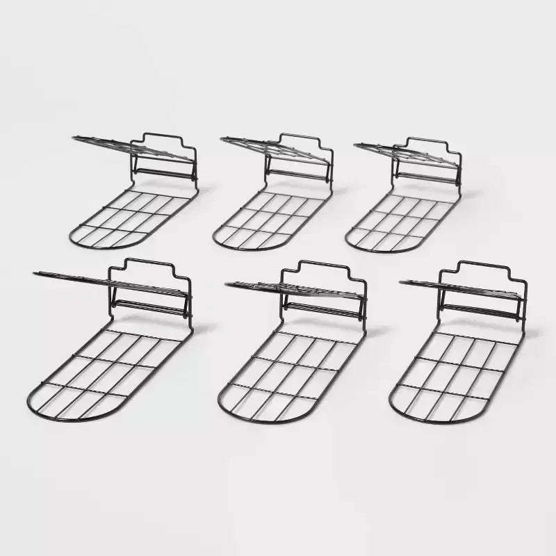 Wire Shoe Space-Saving Slot Organizers 6pk - Brightroom™