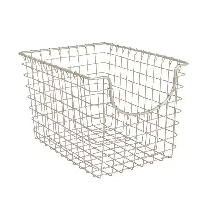 Spectrum Diversified Scoop Medium Basket Silver