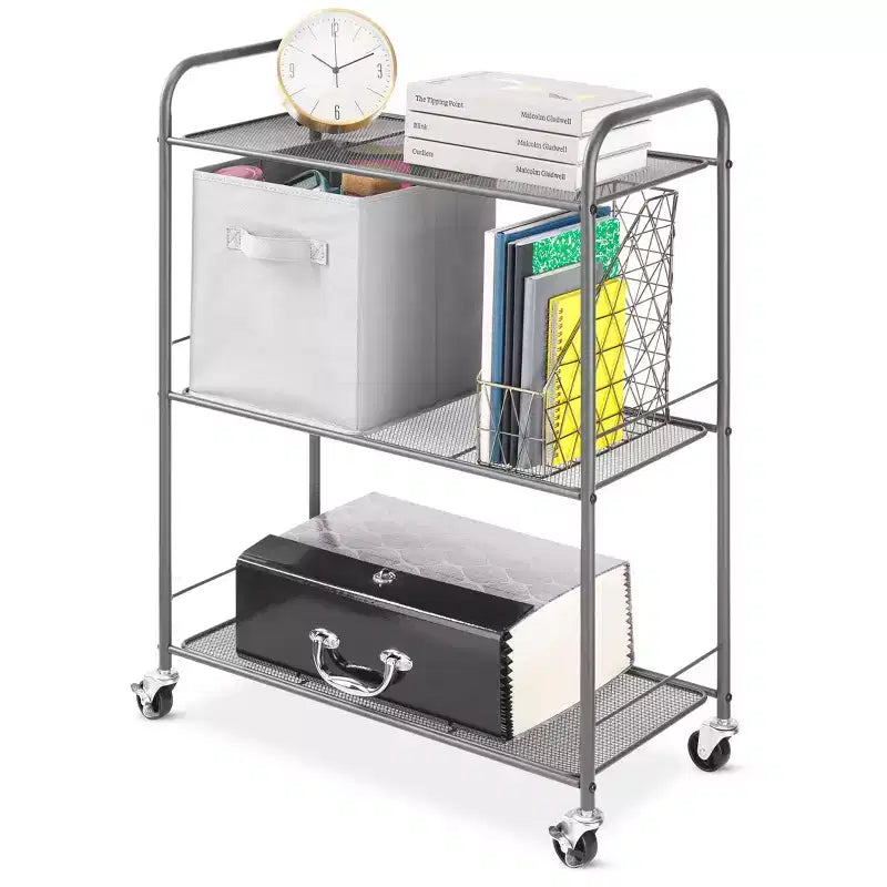 Whitmor Rolling 3 Tier Storage Cart 1pc