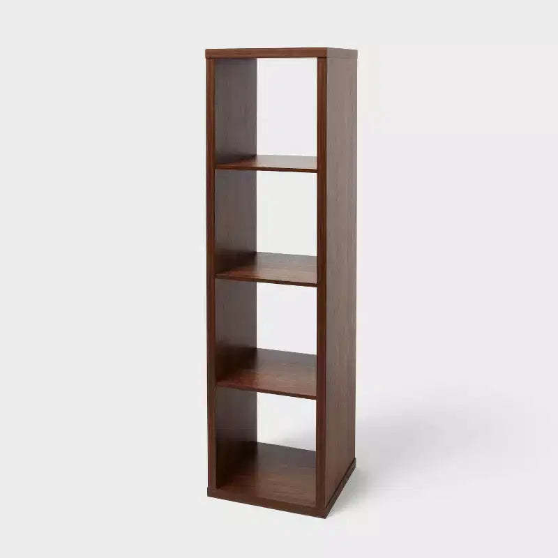 13" 4 Cube Vertical Walnut - Brightroom™