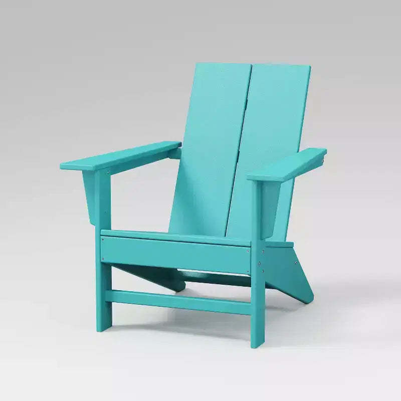 POLYWOOD Moore Outdoor Adirondack Patio Accent Chair Aruba