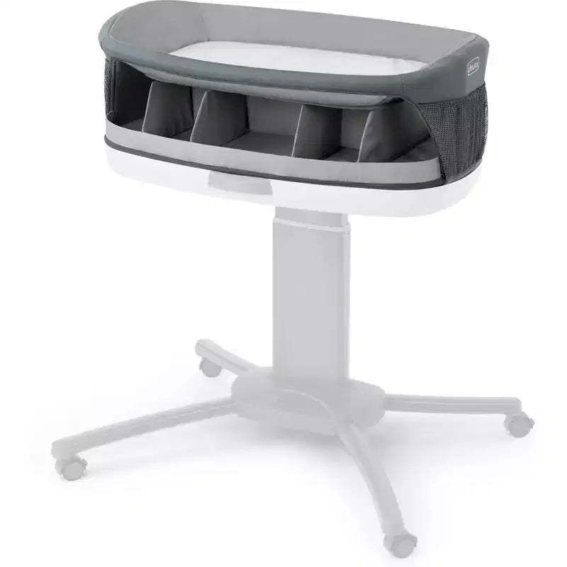 Chicco Close to You SE Changer & Organizer - Gray: Rounded Corners, Modern Style, 30 lb Capacity
