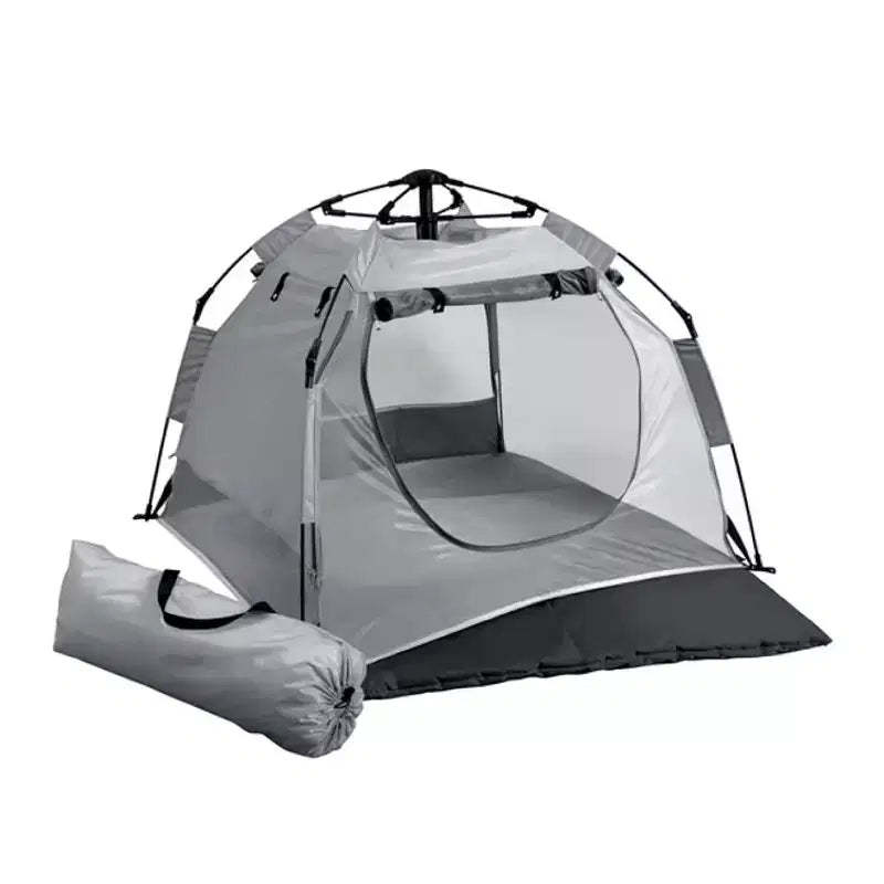 Kidco Lightweight Portable Tent-Peapod Camp Playard - Midnight: Carrying Bag, Folds for Easy Transport and Storage, Metal Frame