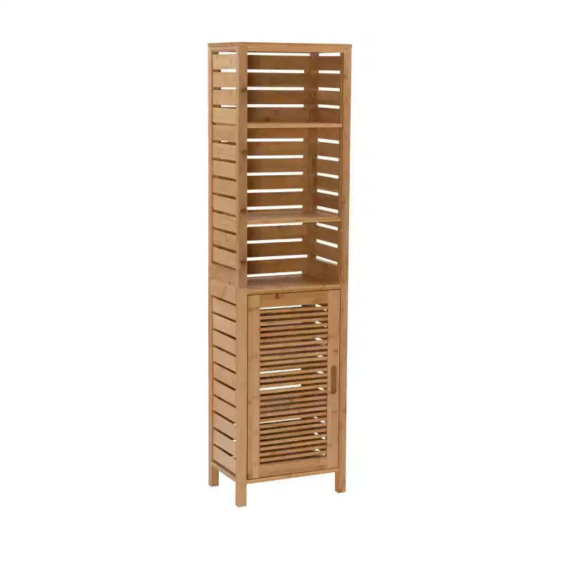 Bracken Tall Cabinet Natural - Linon