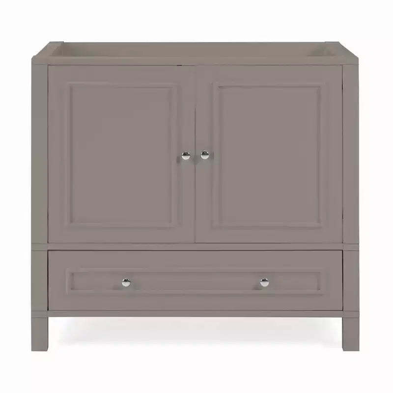 36" Williamsburg Vanity Cabinet Gray - Alaterre Furniture