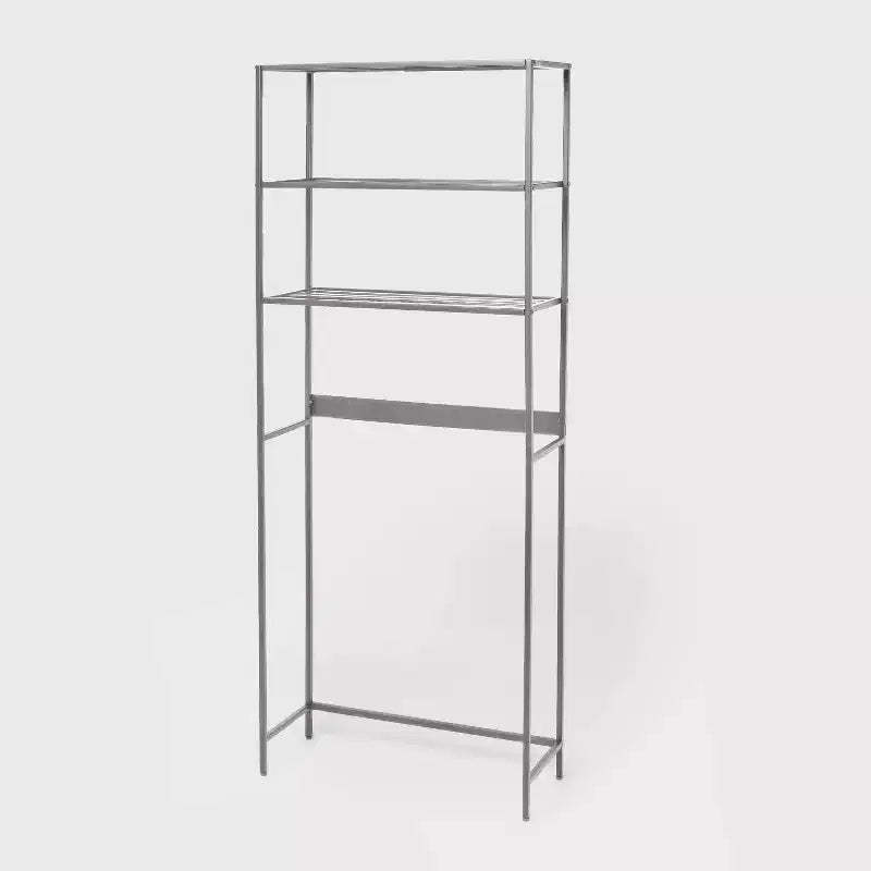Over The Toilet Storage Brushed Nickel Metal - Brightroom™