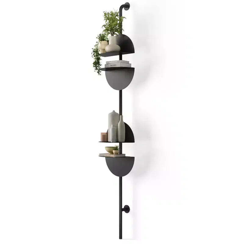 Umbra Set of 4 Solis Adjustable Shelves Black