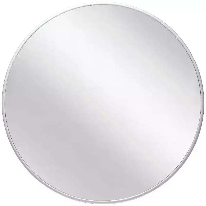 21" Plata Wall Mirror Silver - Infinity Instruments: Modern Round, No Assembly, Wall Mount