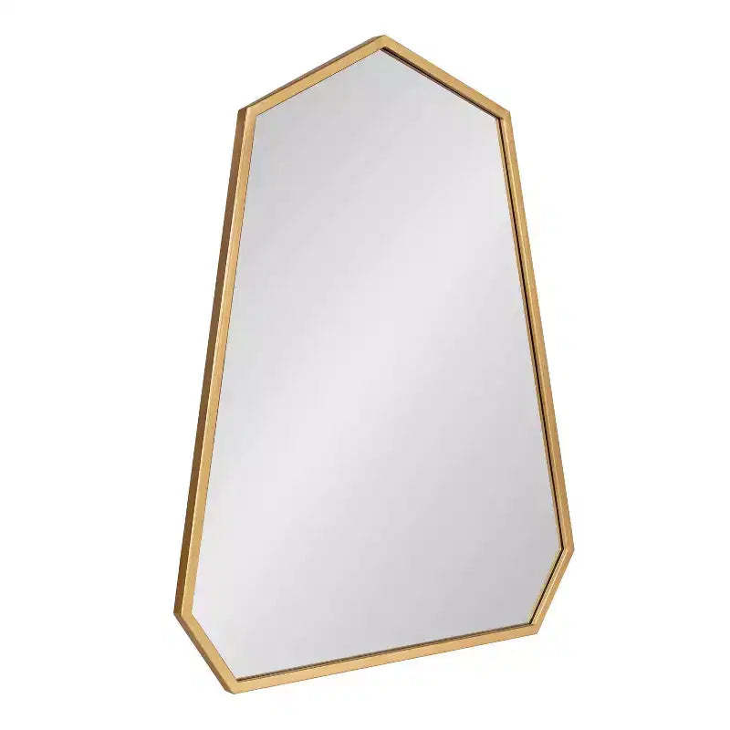 23" x 30" Hammell Framed Wall Mirror Gold - Kate & Laurel All Things Decor
