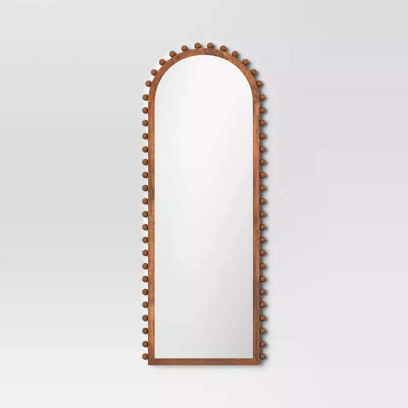25"x65" Carved Beaded Floor Mirror - Threshold™