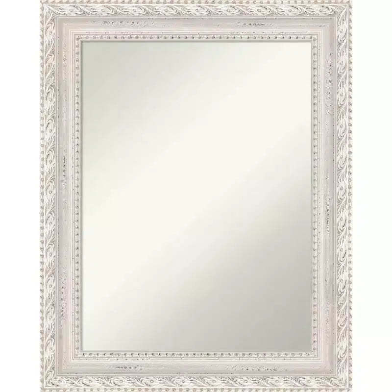 24"x30" Opera Wood Wall Mirror, Modern Rectangle, No Assembly - Amanti Art