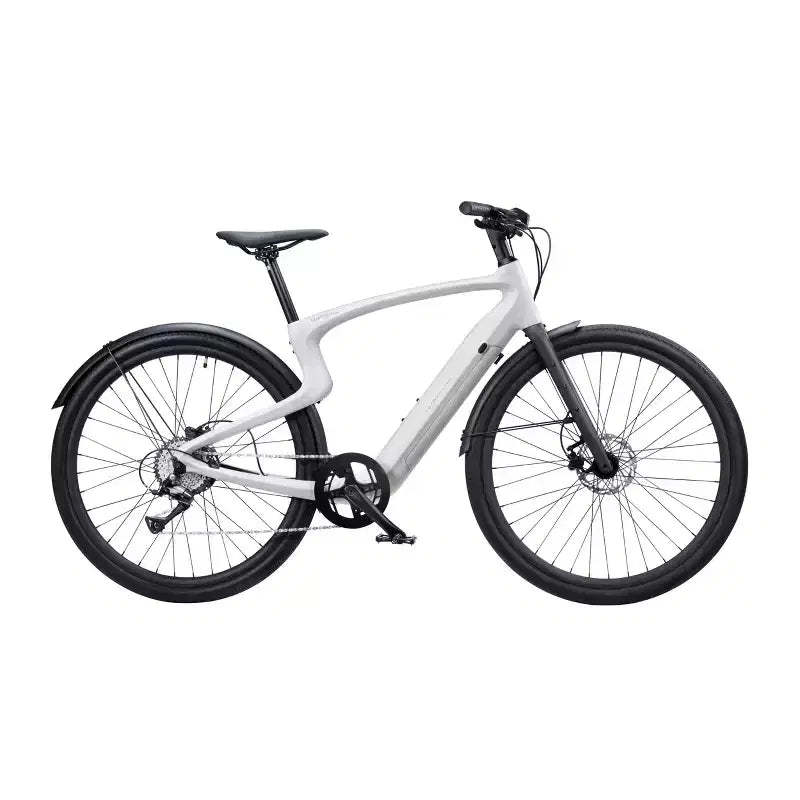 Urtopia Adult Carbon 1 Pro Smart 27.64'' Step-Over Electric Cruiser Bike - White S