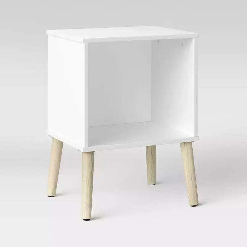 Modern Open Kids' Nightstand White - Pillowfort™