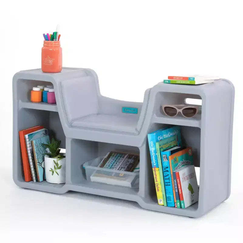 Cozy Cubby Reading Nook Kids' Bookshelf Black - Simplay3
