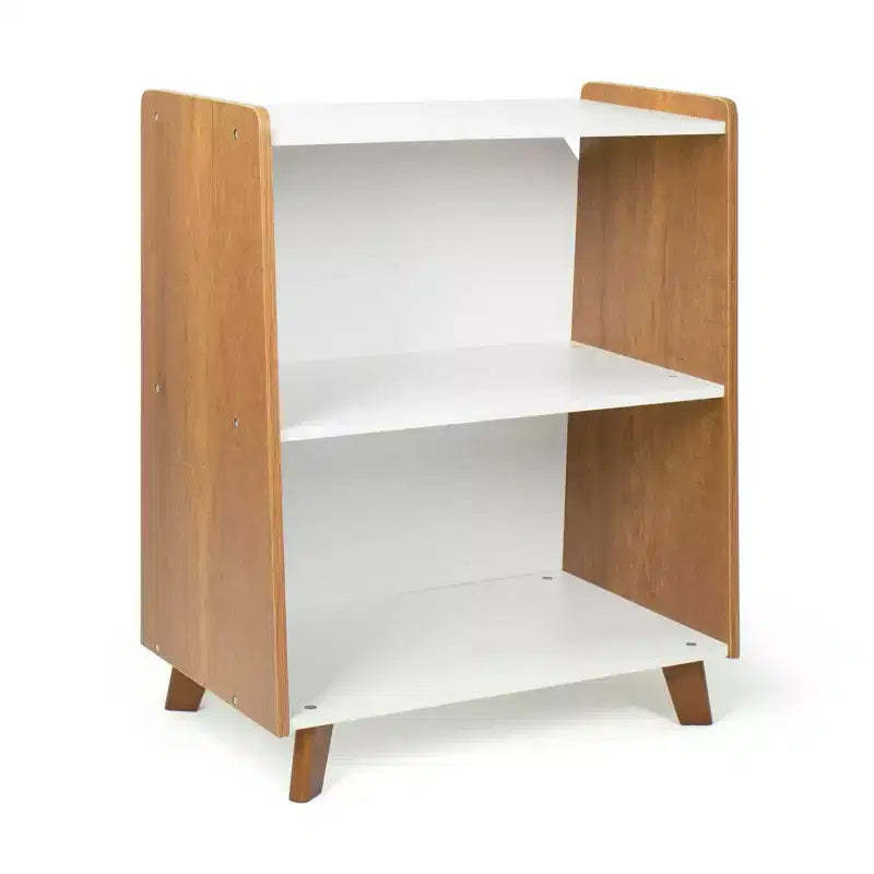 Humble Crew Morgan Mid-Century 2 Shelf Kids' Bookcase Wood/White