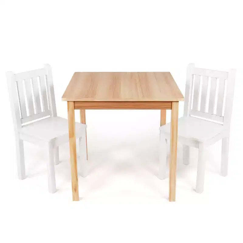 Humble Crew 3pc Journey Big Kids' Table and Chair Set Tan