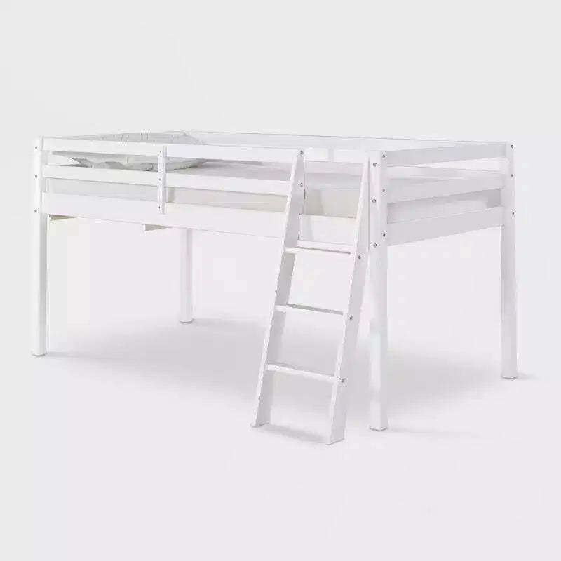 Twin Roxy Junior Kids' Loft Bed White - Bolton Furniture