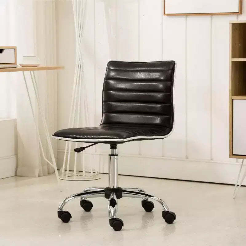 Fremo Chromel Adjustable Air Lift Office Chair in Black