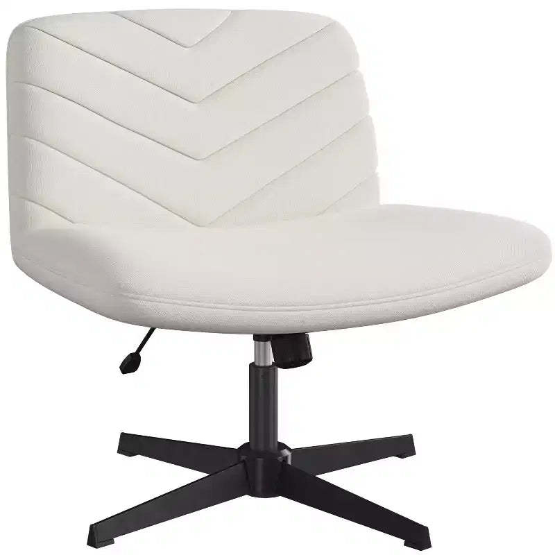 Yaheetech Fabric Swivel Desk Chair Office Chair for Home Office