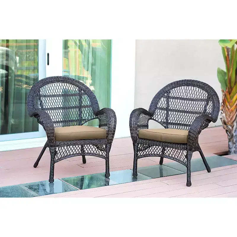 HomeStock Medieval Majesty Chair With Cushion - Set Of 2