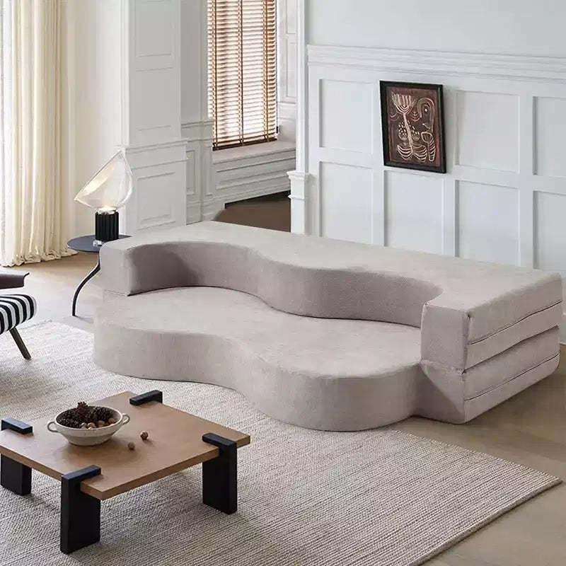 EROMMY Folding Sofa Bed, Floor Sofa Couch, Convertible Sofa Bed With high density foam