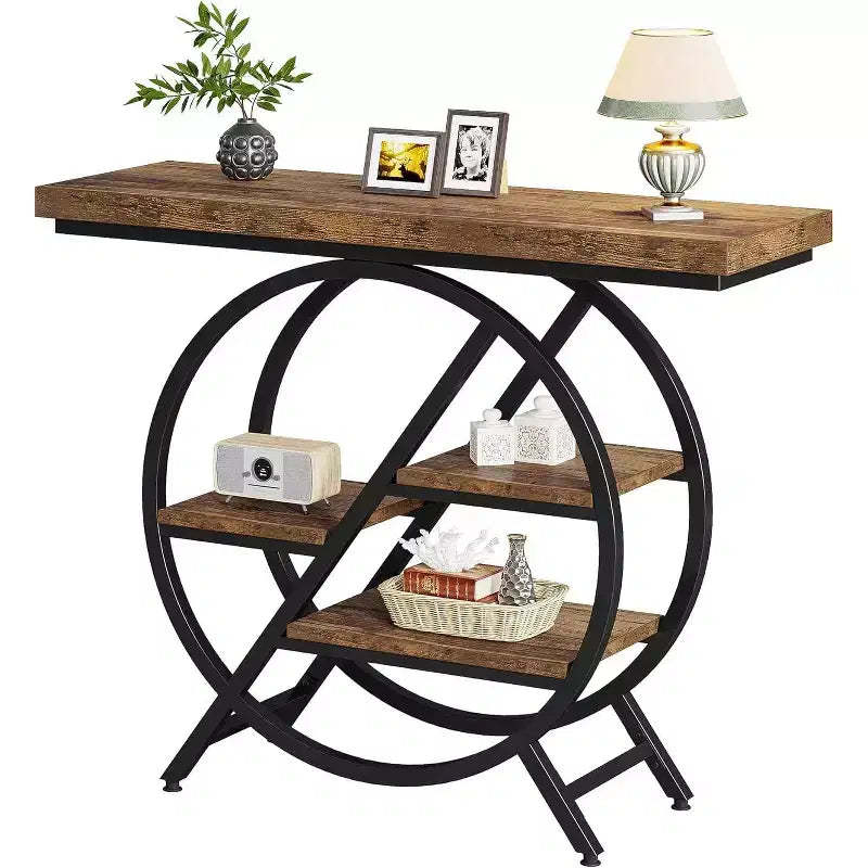 Tribesigns 39.4 4-Tier Console Table