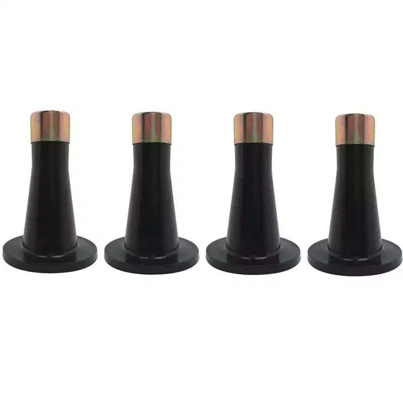 King's Brand Furniture - Plastic Bed Frame Glide Legs to Replace Wheels