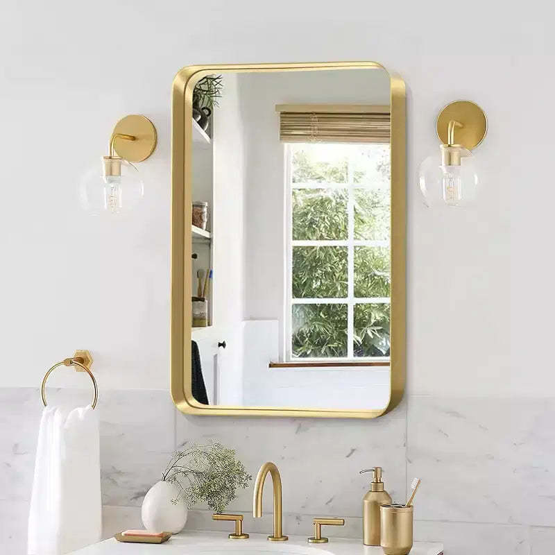 PexFix Aluminum Fine Edge Wall Mirror Deep Mirror