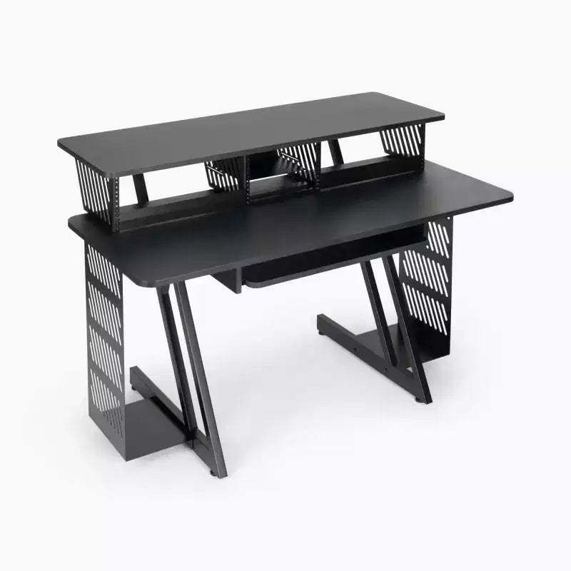On-Stage WS7700B Large Workstation Desk - Black
