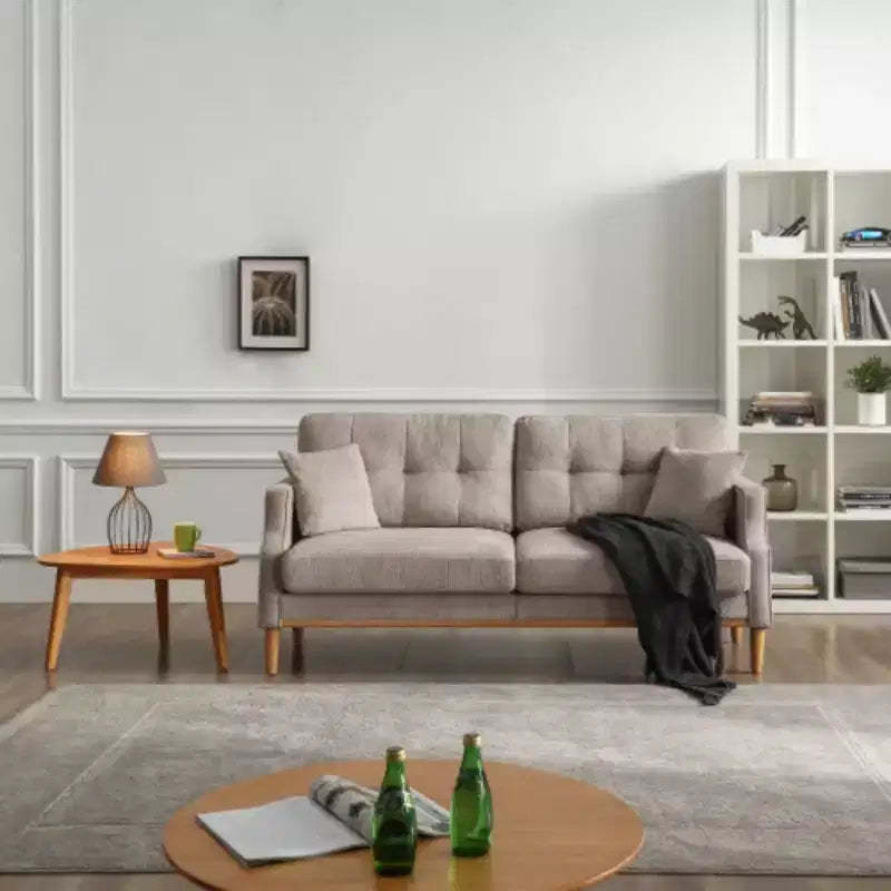 Waterproof Fabric 3-Seater Sofa Equipped with USB Charging Port