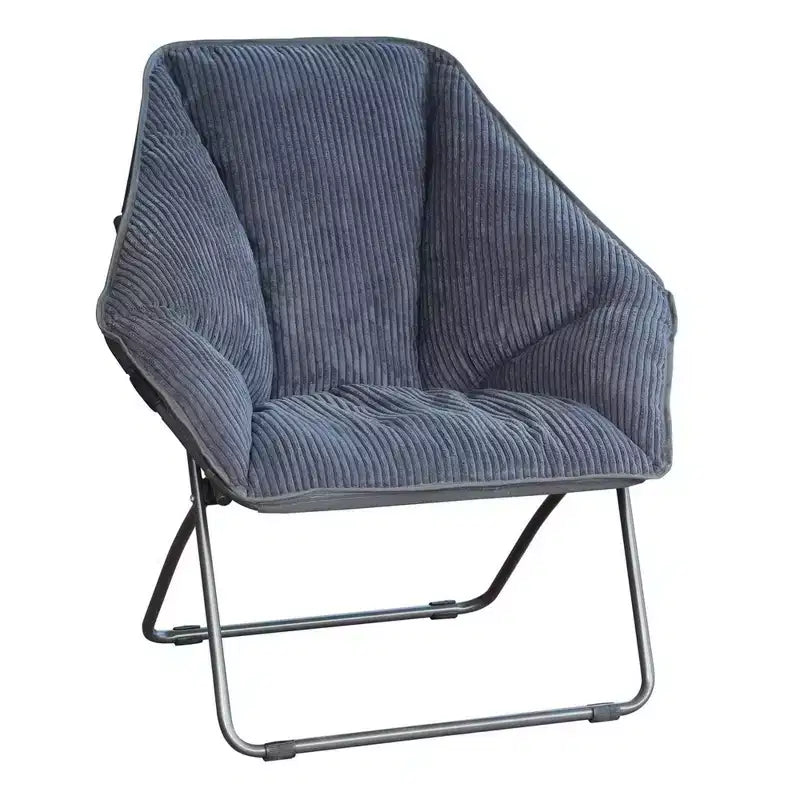 Zenithen Hexagon Folding Dish Corduroy Chair
