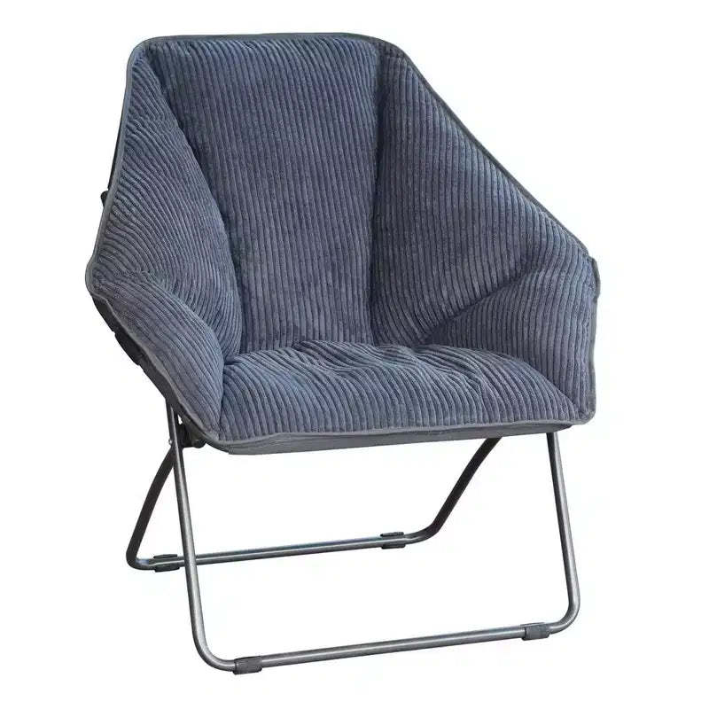 Zenithen Hexagon Folding Dish Corduroy Chair