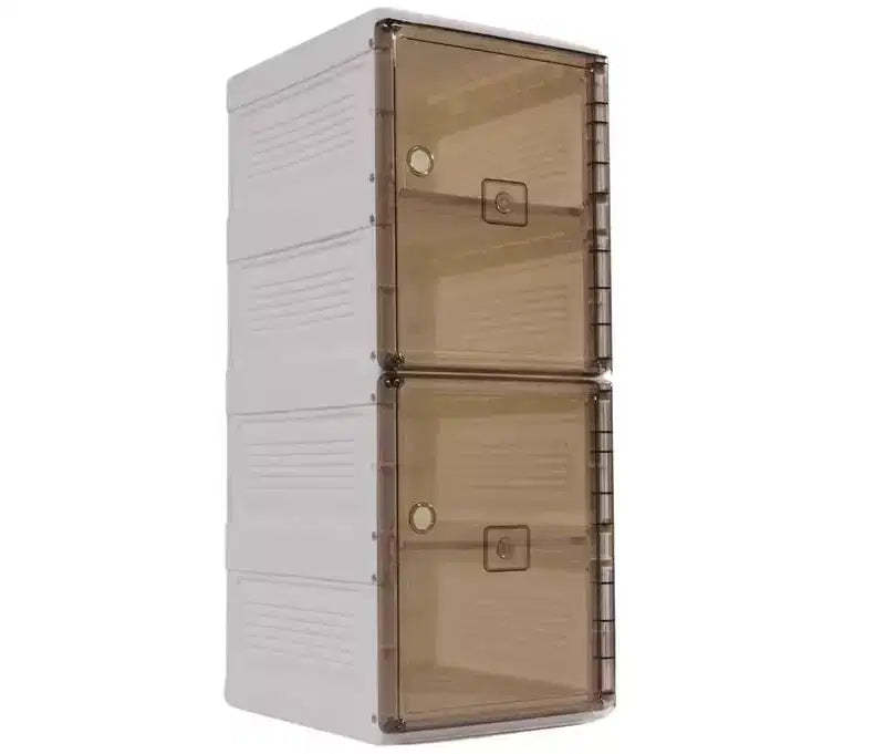 Jokari Pop-Up Shoe Shelf  Collapsible Stackable Storage Unit