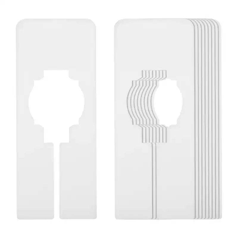 Unique Bargains Plastic Lightweight Durable Portable Clothes Dividers 10 Pcs