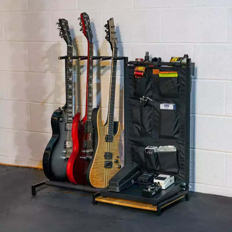 StoreYourBoard Opener 5-Slot Guitar Rack | Black